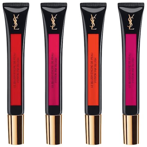 yves saint laurent kiss and blush|ysl fusion ink blush.